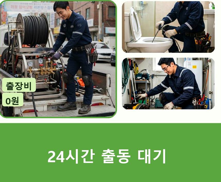 서울 강서구 과해동 변기막힘 가격 안내 현장 작업 사진 - 배관해결사