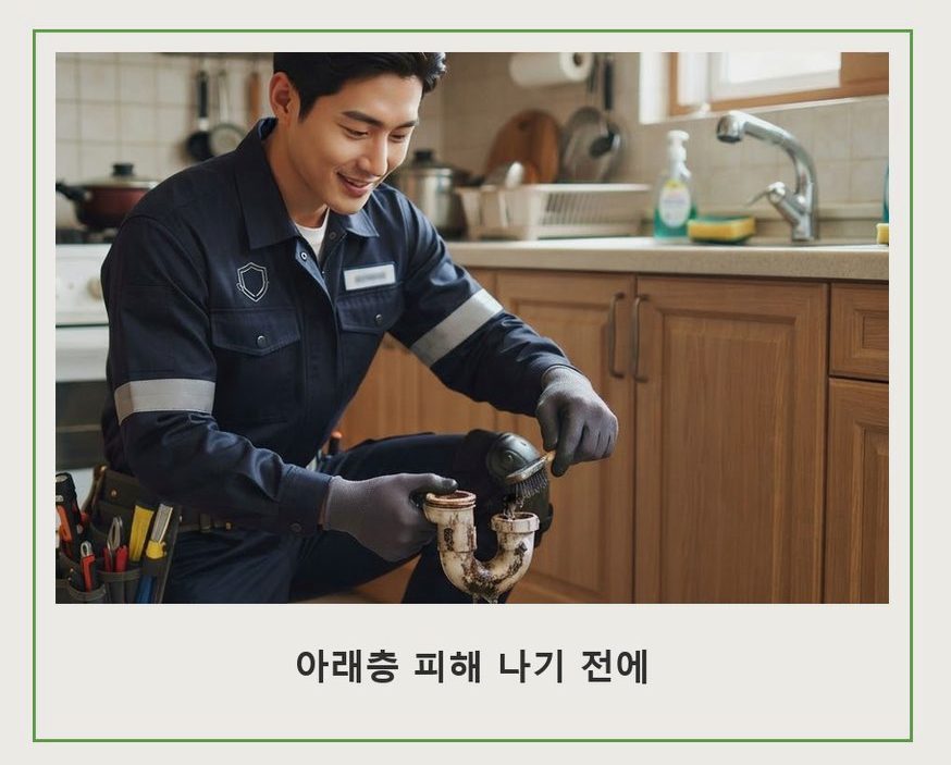 과천시 막계동 싱크대막힘 고압세척·관통 작업 모습