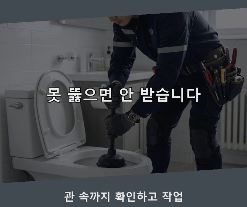 연천군 구미리 하수구 냄새 당일 처리 현장 작업 사진 - 배관해결사