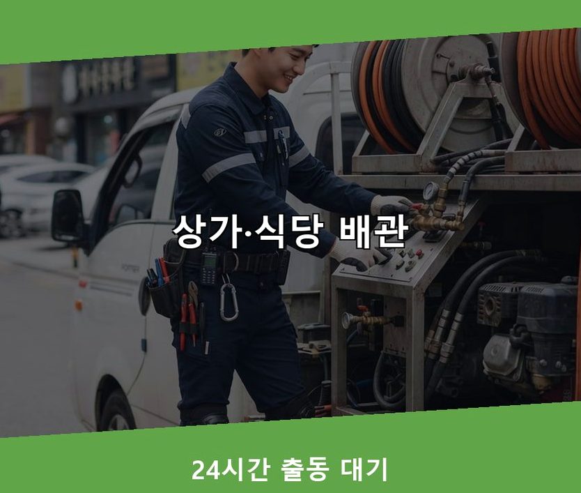 수원시권선구 권선동 배관청소 긴급출동 현장 작업 사진 - 배관해결사