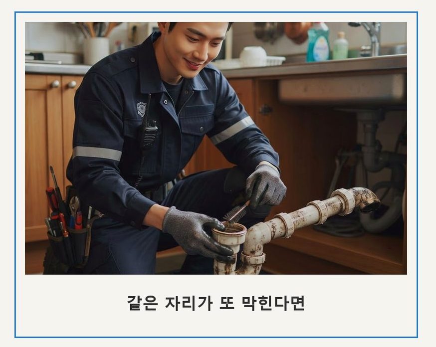 수원시권선구 권선동 하수구 역류 업체 현장 작업 사진 - 배관해결사