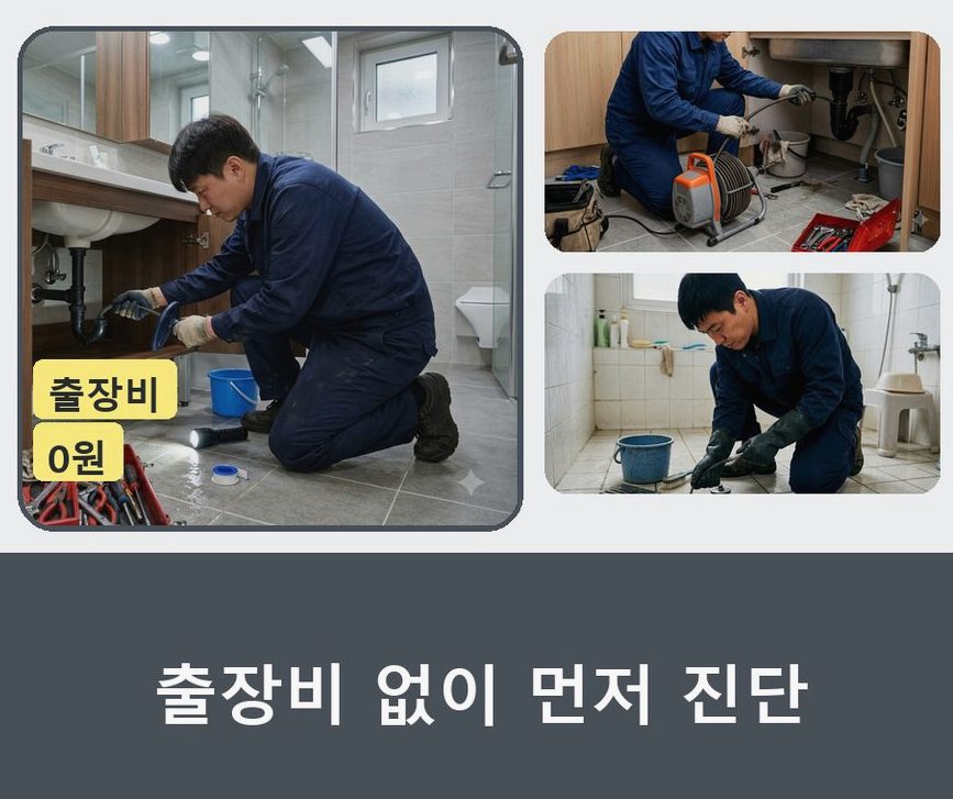서울 관악구 남현동 변기막힘 고압세척·관통 작업 모습