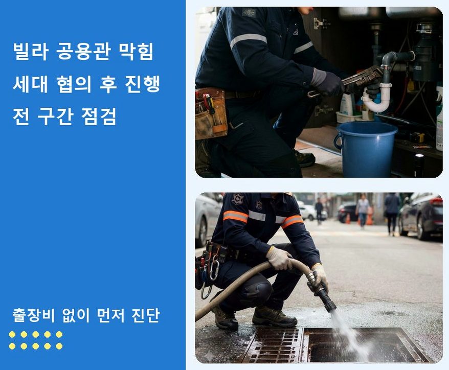 서울 관악구 난향동 화장실 하수구막힘 전문 업체 현장 작업 사진 - 배관해결사