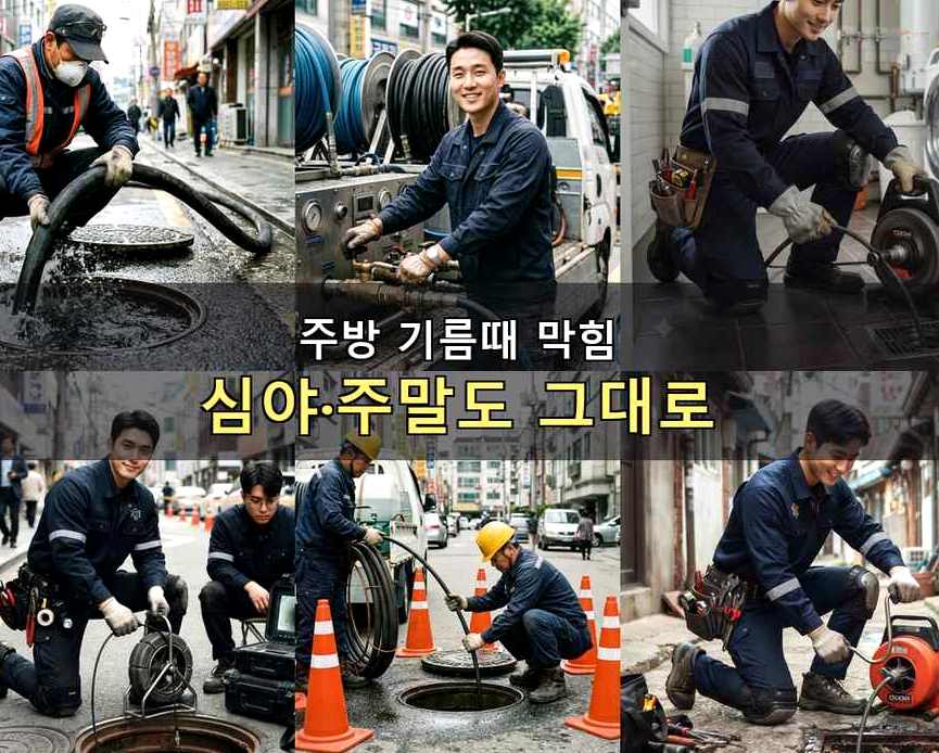 김포시 누산리 변기막힘 빠른 해결 현장 작업 사진 - 배관해결사