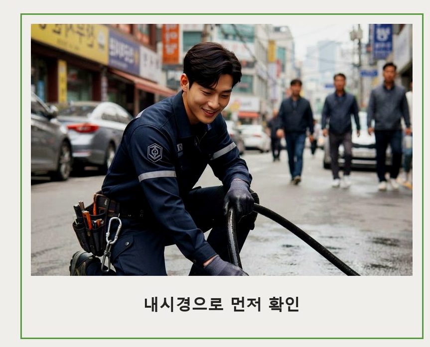 여주시 능서면광대리 하수구막힘 빠른 해결 현장 작업 사진 - 배관해결사