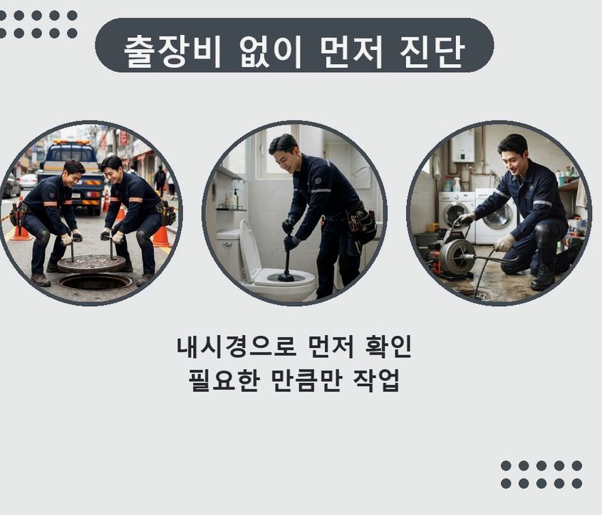 파주시 다율동 싱크대막힘 전문 업체 현장 작업 사진 - 배관해결사