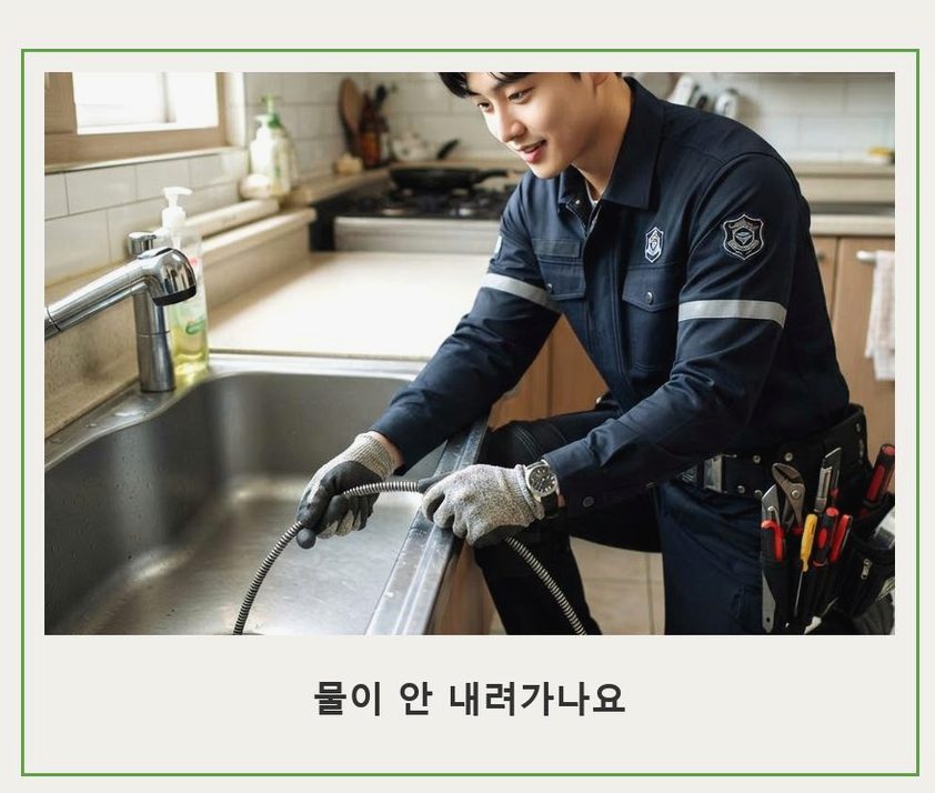성남시수정구 단대동 배수구막힘 당일 처리 현장 작업 사진 - 배관해결사