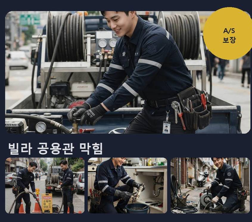 여주시 단현동 변기막힘 당일 처리 현장 작업 사진 - 배관해결사