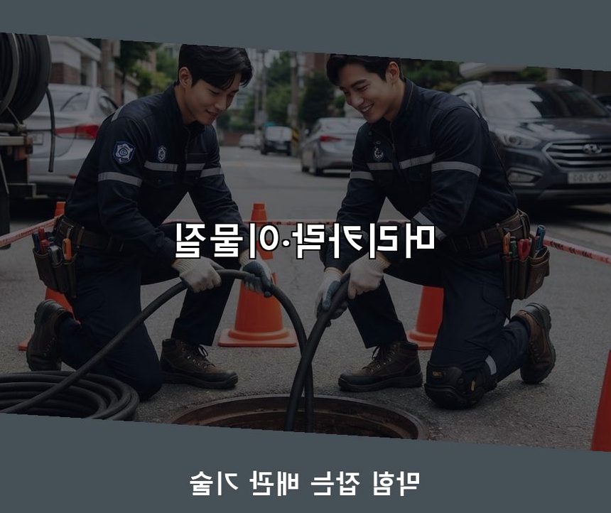 서울 동작구 동작동 변기막힘 고압세척·관통 작업 모습