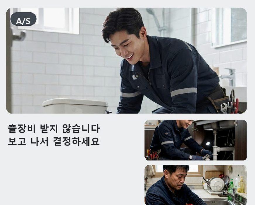 서울 동작구 동작동 베란다 배수구막힘 비용 현장 작업 사진 - 배관해결사