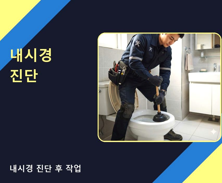 서울 중랑구 망우동 화장실 하수구막힘 야간 출동 현장 작업 사진 - 배관해결사