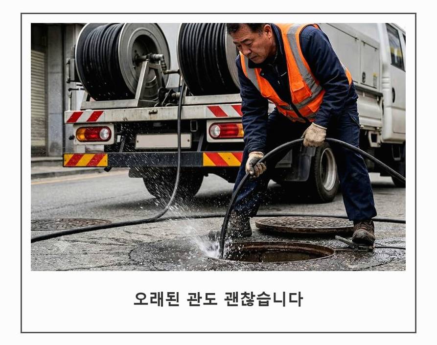 여주시 북내면가정리 싱크대막힘 야간 출동 현장 작업 사진 - 배관해결사
