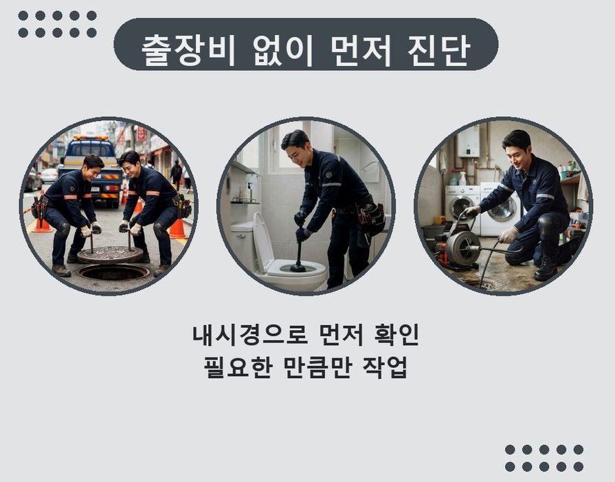 고양시일산동구 사리현동 하수구 냄새 긴급출동 현장 작업 사진 - 배관해결사