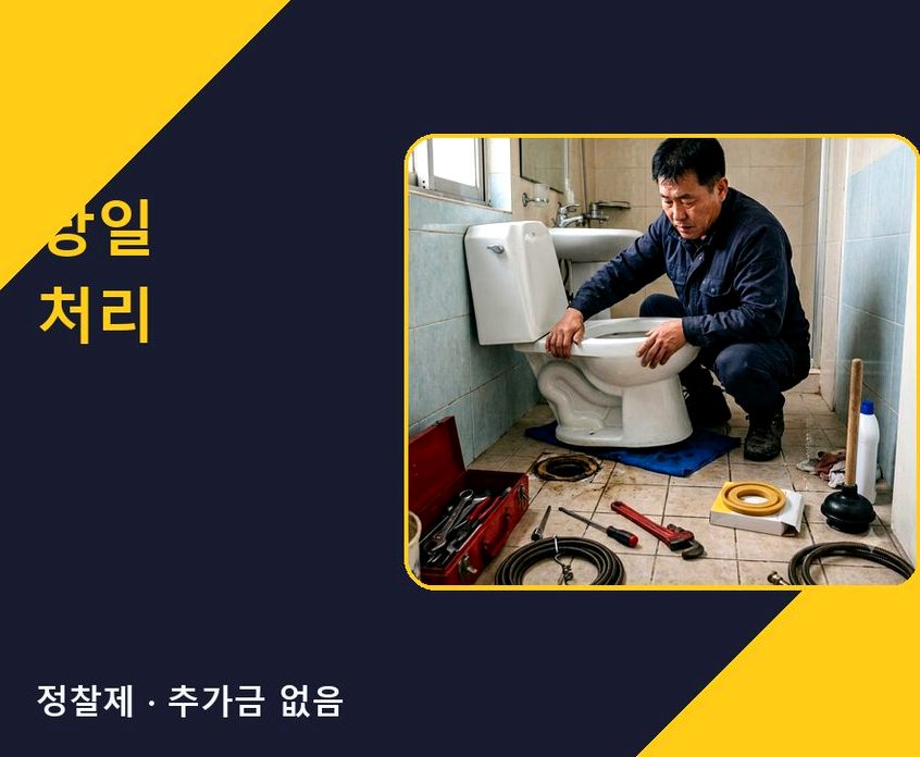 안산시상록구 사사동 하수구 역류 빠른 해결 현장 작업 사진 - 배관해결사
