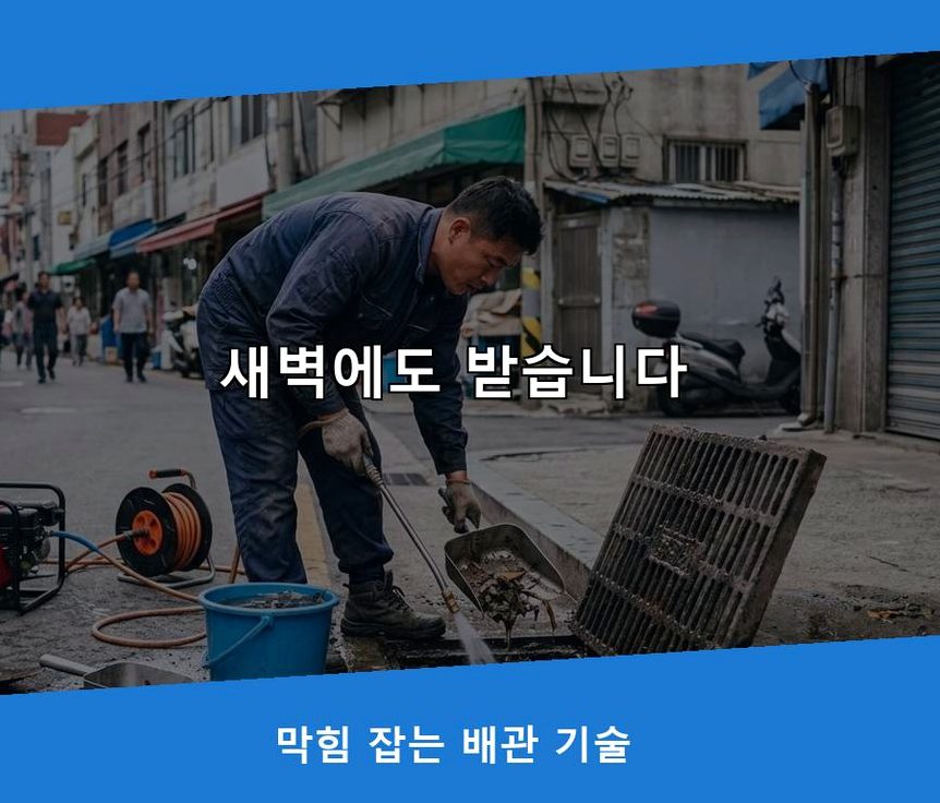 서울 강남구 삼성동 싱크대막힘 업체 현장 작업 사진 - 배관해결사