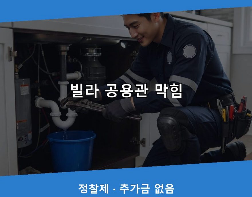 서울 성동구 상왕십리동 오수관막힘 출장비 무료 현장 작업 사진 - 배관해결사