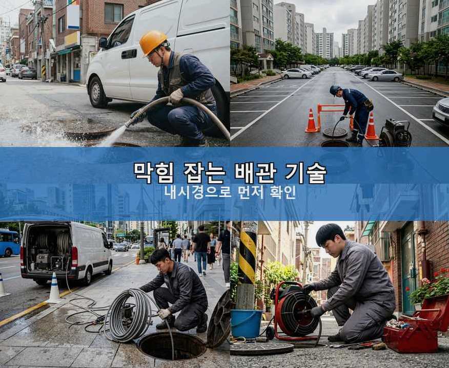 서울 관악구 중앙동 변기막힘 당일 처리 현장 작업 사진 - 배관해결사