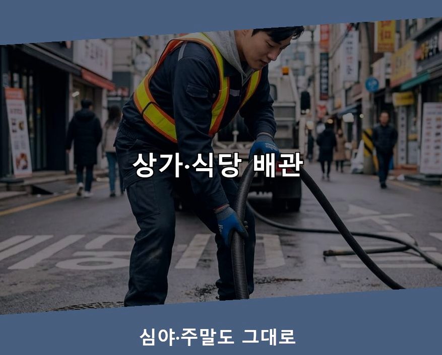 서울 관악구 중앙동 싱크대막힘 출장비 무료 현장 작업 사진 - 배관해결사