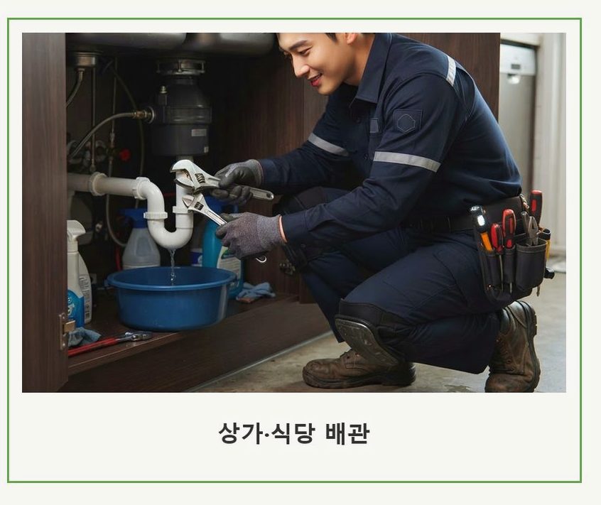 서울 성동구 송정동 싱크대막힘 전문 업체 현장 작업 사진 - 배관해결사
