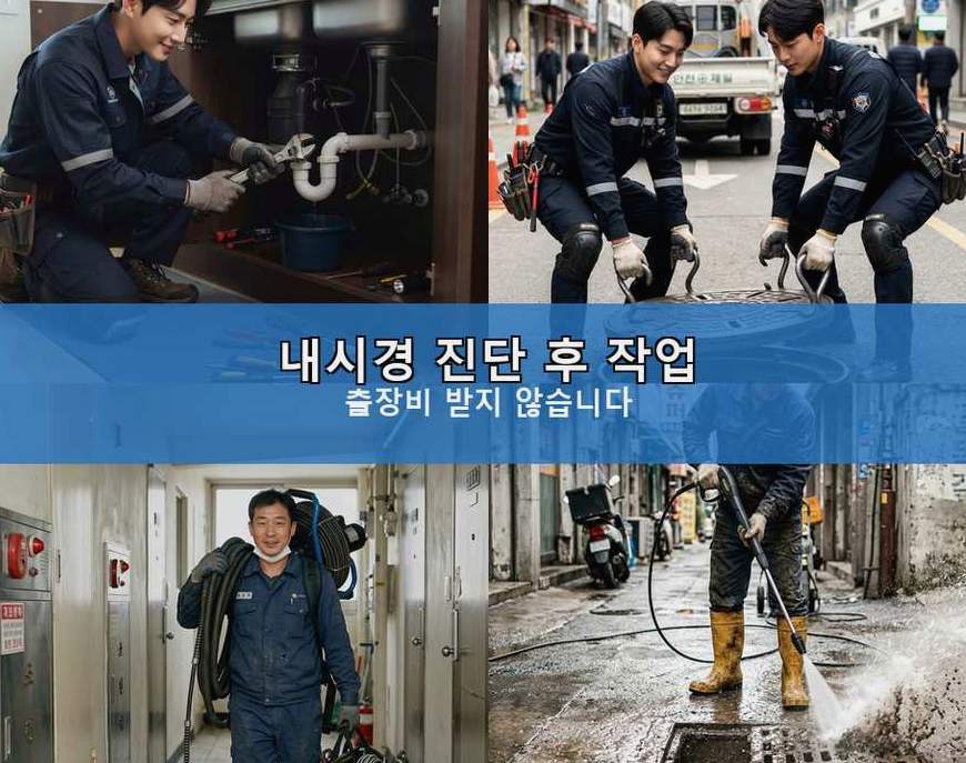양평군 서종면노문리 하수구막힘 빠른 해결 현장 작업 사진 - 배관해결사