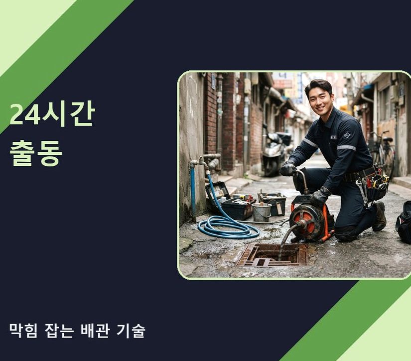 성남시수정구 심곡동 싱크대막힘 빠른 해결 현장 작업 사진 - 배관해결사