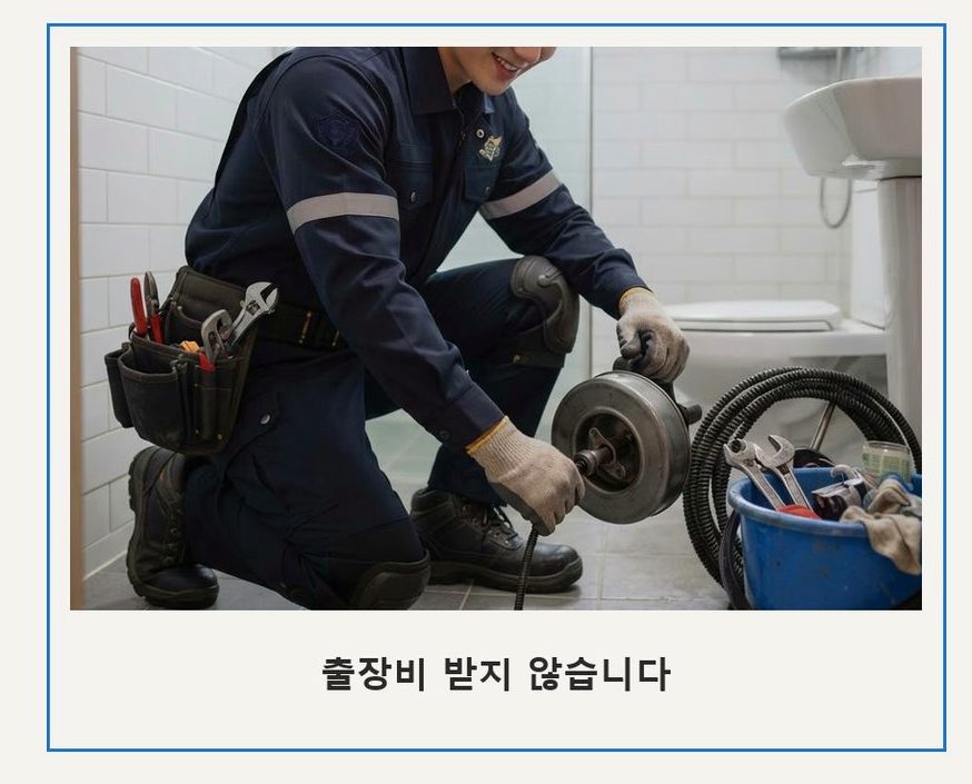 용인시수지구 성복동 변기막힘 긴급출동 현장 작업 사진 - 배관해결사