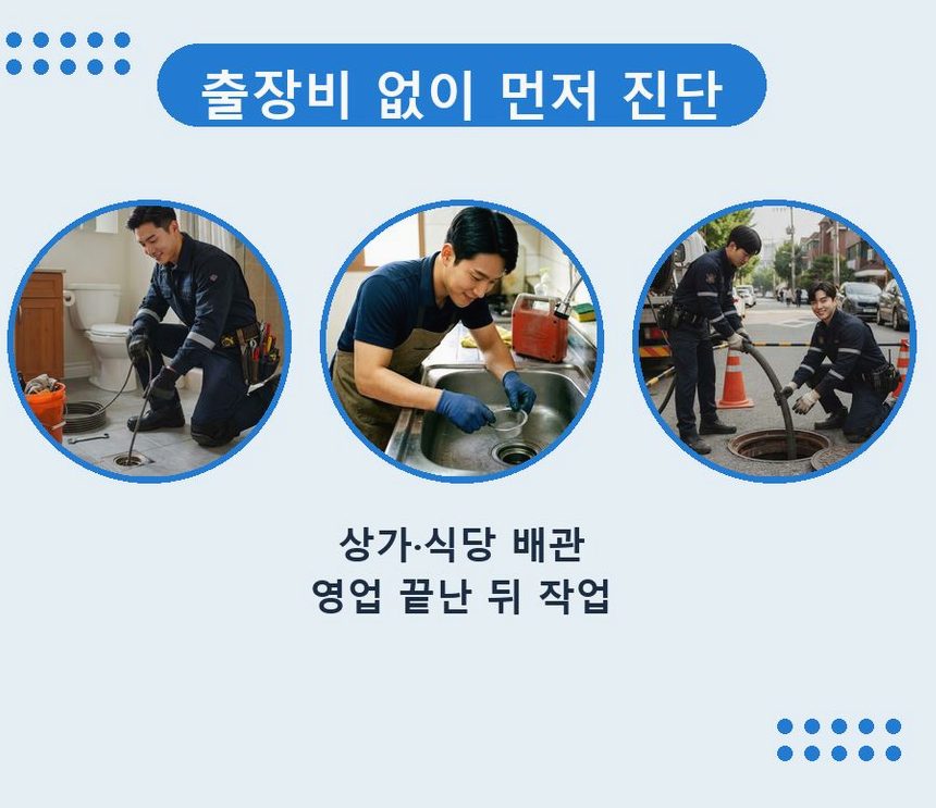 수원시장안구 조원동 싱크대막힘 빠른 해결 현장 작업 사진 - 배관해결사