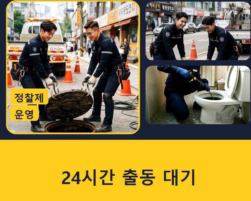 서울 관악구 신림동 싱크대막힘 출장비 무료 현장 작업 사진 - 배관해결사