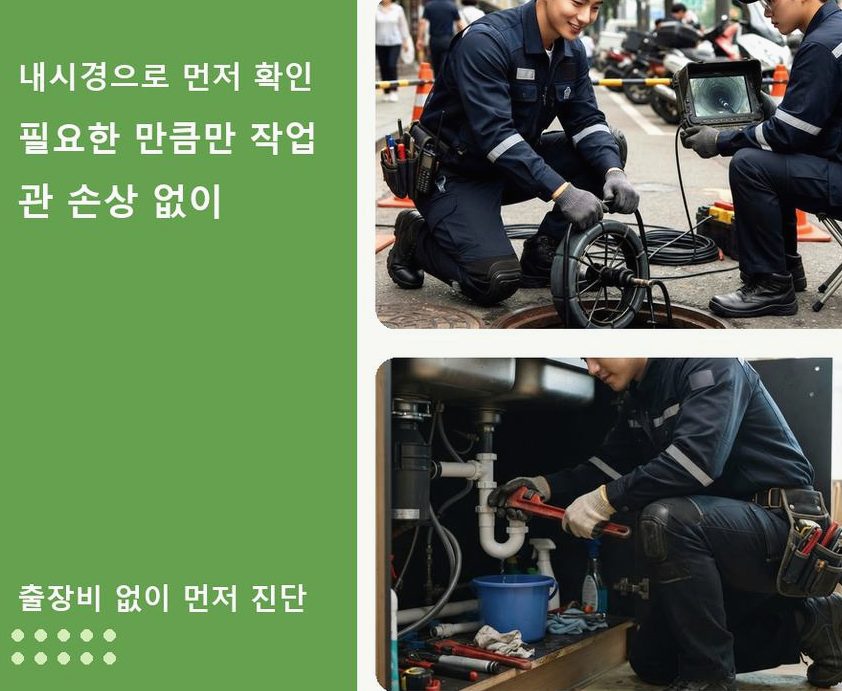서울 양천구 신월동 세면대막힘 긴급출동 현장 작업 사진 - 배관해결사