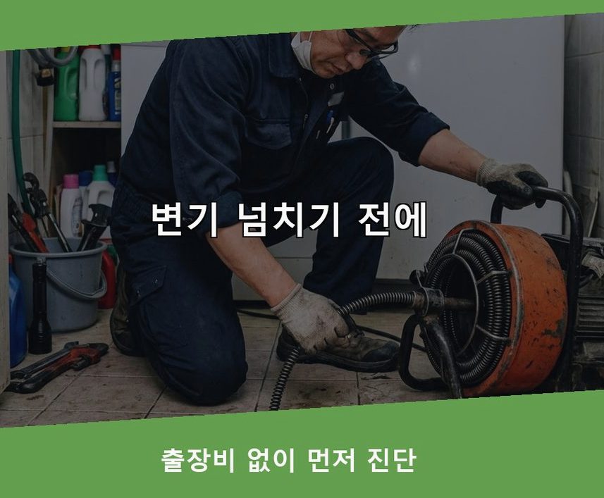 서울 도봉구 창동 하수구막힘 고압세척·관통 작업 모습