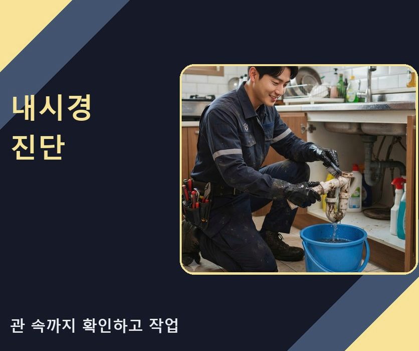 서울 도봉구 쌍문동 하수구 역류 출장비 무료 현장 작업 사진 - 배관해결사