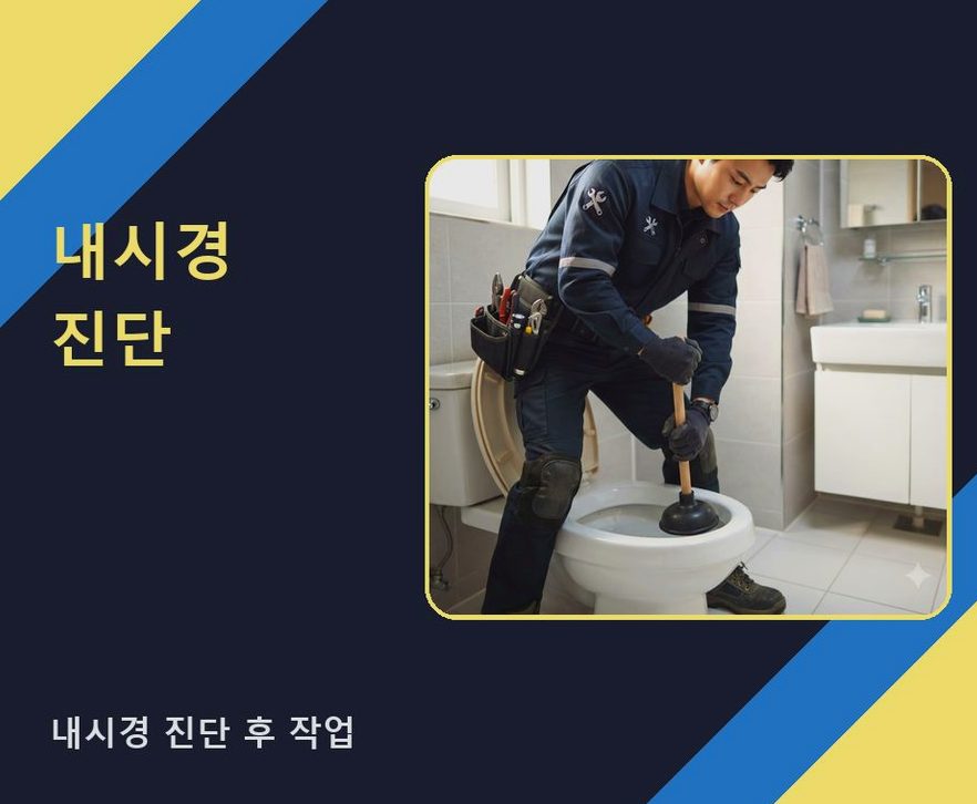 안산시상록구 양상동 변기막힘 비용 현장 작업 사진 - 배관해결사