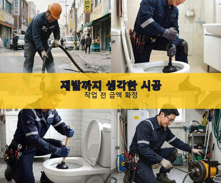 여주시 연양동 하수구막힘 업체 현장 작업 사진 - 배관해결사