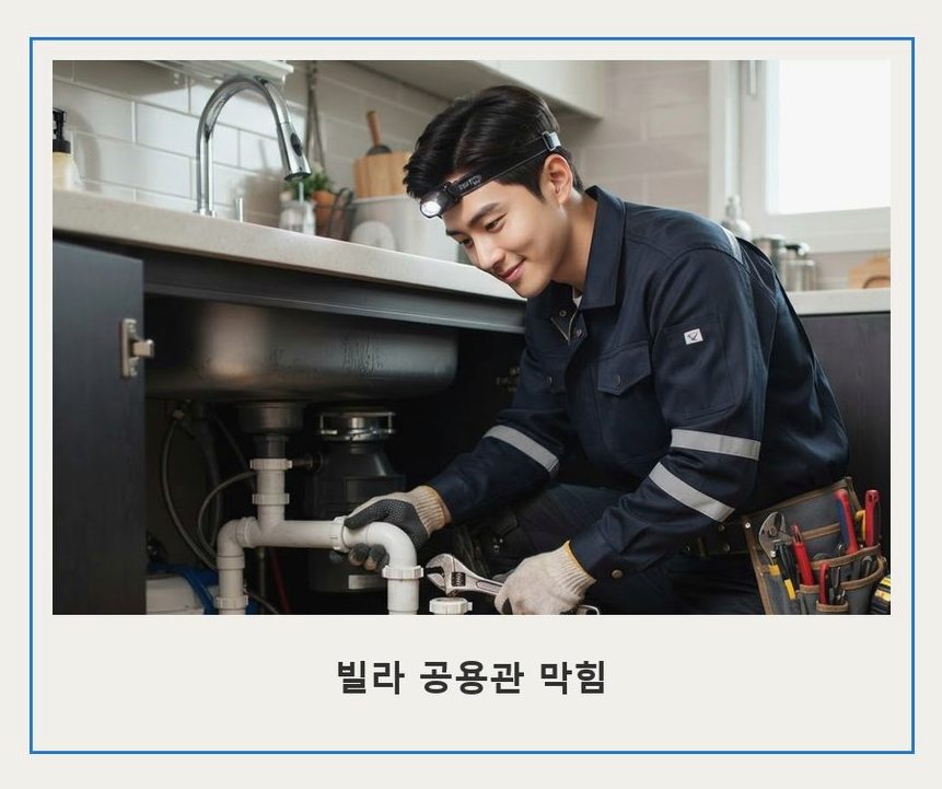 여주시 점봉동 하수구막힘 고압세척·관통 작업 모습
