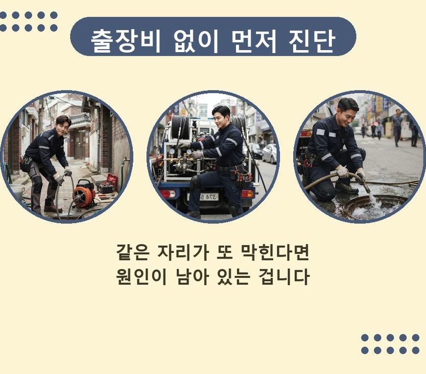 서울 강남구 율현동 싱크대막힘 업체 현장 작업 사진 - 배관해결사
