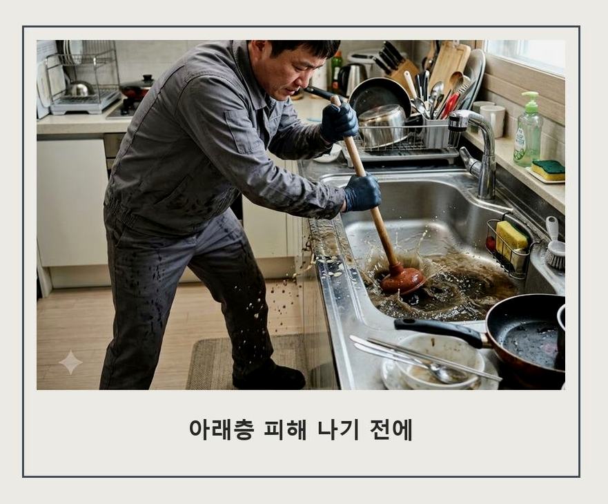 서울 관악구 은천동 배수구막힘 당일 처리 현장 작업 사진 - 배관해결사