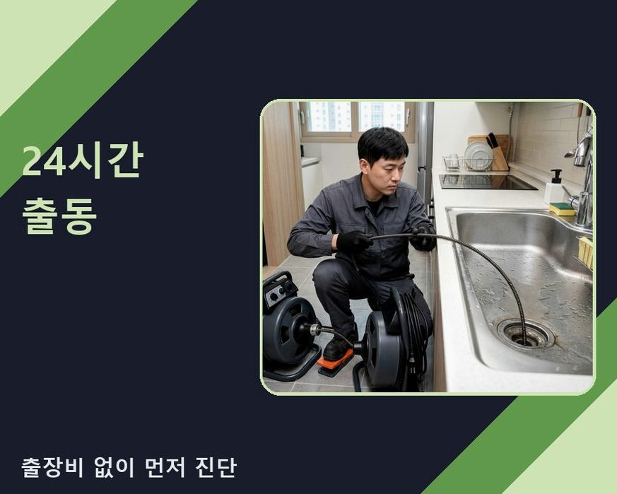 안산시상록구 일동 변기막힘 가격 안내 현장 작업 사진 - 배관해결사