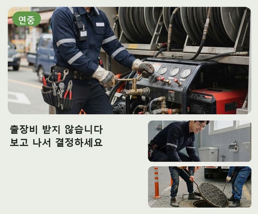 양주시 장흥면교현리 싱크대막힘 빠른 해결 현장 작업 사진 - 배관해결사