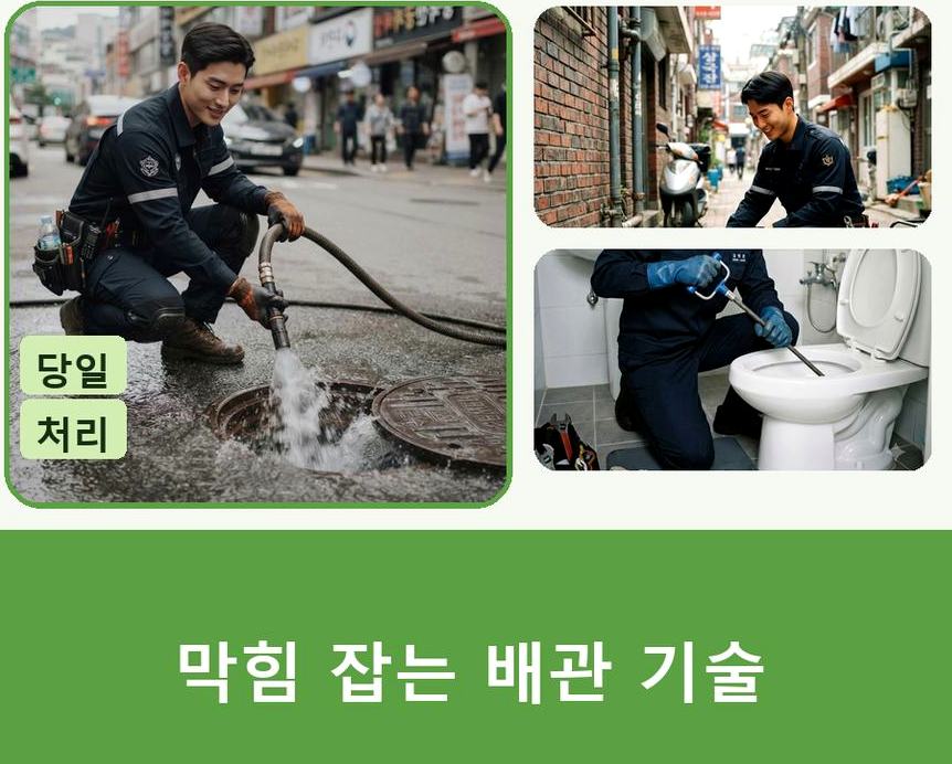양평군 지평면곡수리 변기막힘 뚫음 현장 작업 사진 - 배관해결사