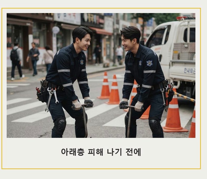 서울 도봉구 창동 오수관막힘 야간 출동 현장 작업 사진 - 배관해결사