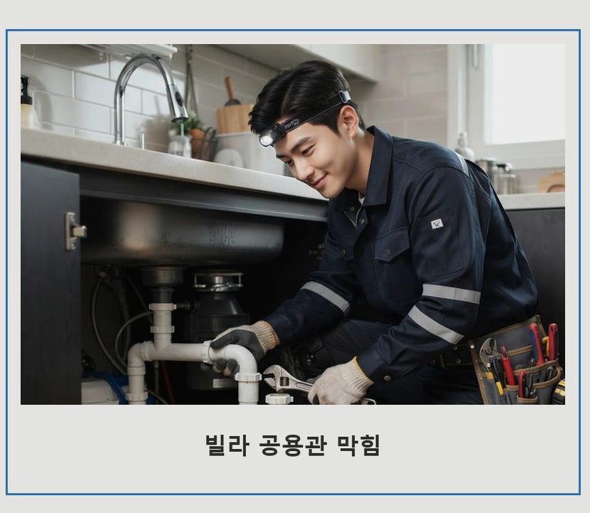 서울 강남구 청담동 배수구막힘 뚫음 현장 작업 사진 - 배관해결사