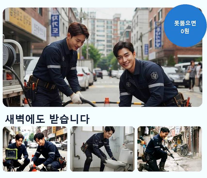 여주시 흥천면계신리 싱크대막힘 전문 업체 현장 작업 사진 - 배관해결사