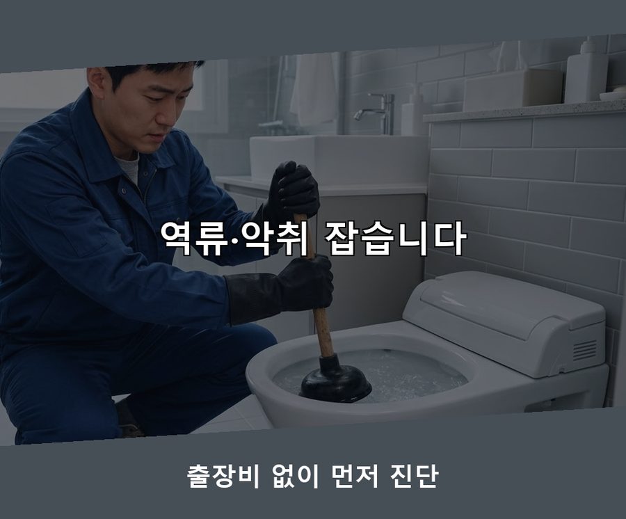 양평군 강상면교평리 싱크대막힘 빠른 해결 현장 작업 사진 - 배관해결사