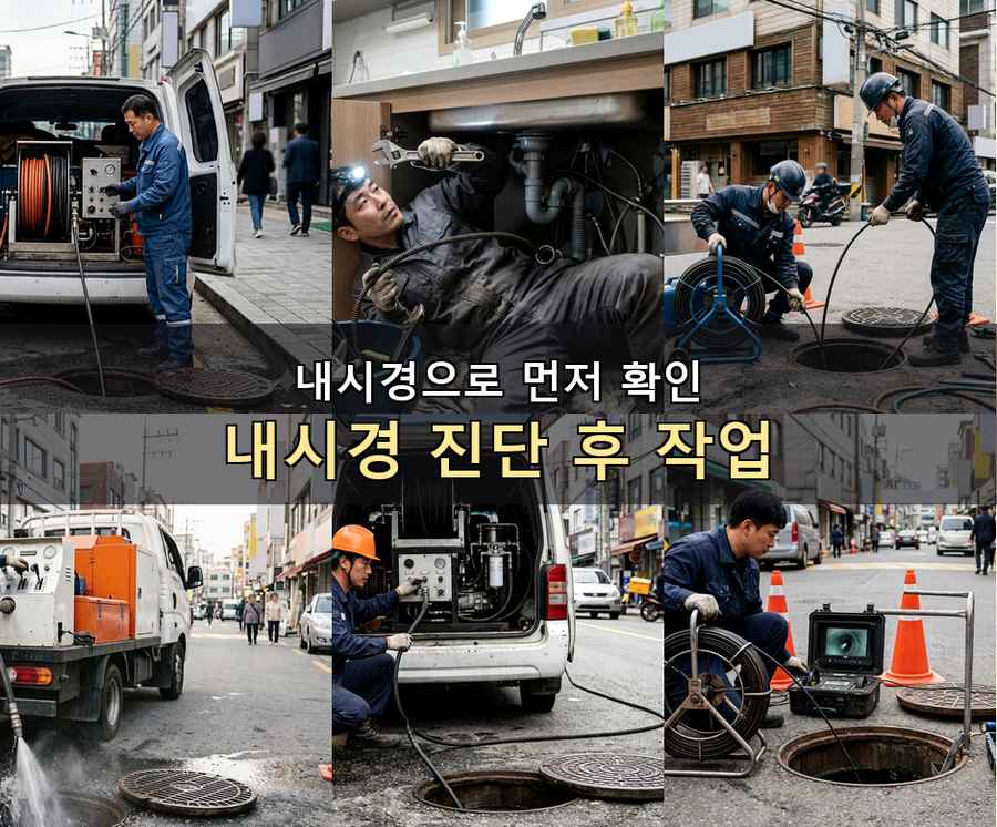 과천시 갈현동 싱크대막힘 빠른 해결 현장 작업 사진 - 배관해결사