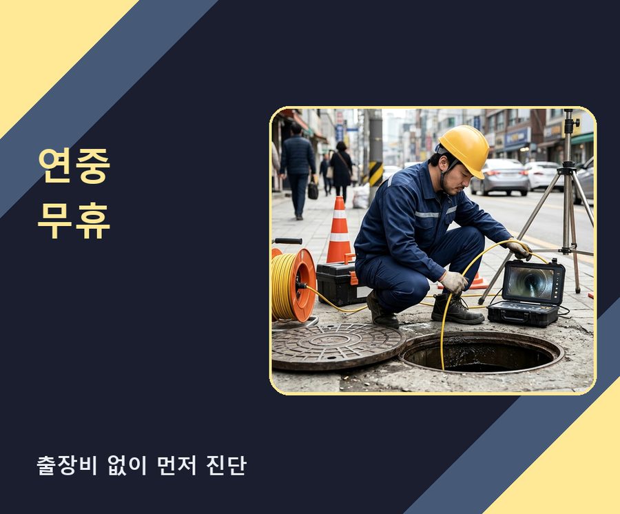 고양시일산서구구 산동 세면대막힘 비용 현장 작업 사진 - 배관해결사