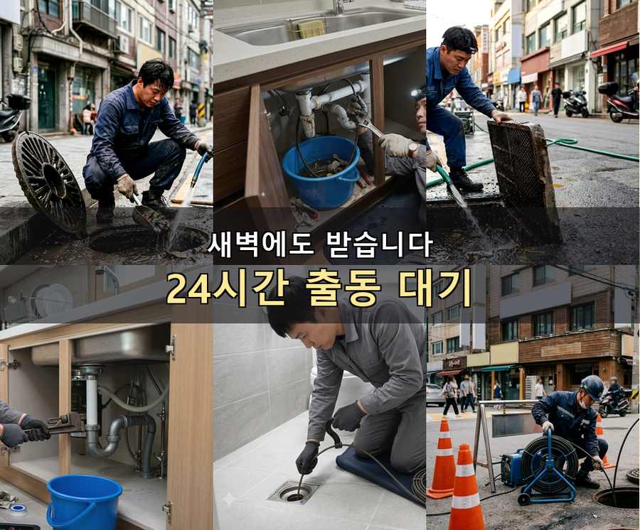 서울 강서구 가양동 변기막힘 비용 현장 작업 사진 - 배관해결사
