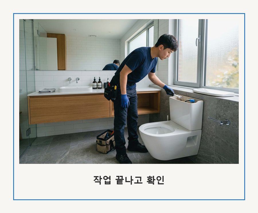 서울 중랑구 망우본동 하수구막힘 전문 업체 현장 작업 사진 - 배관해결사