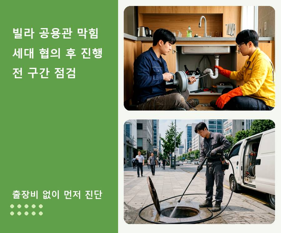 안산시상록구 본오동 변기막힘 비용 현장 작업 사진 - 배관해결사